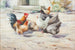 Poules - Robert Russell MacNee — Ansicht des Kunstwerks