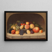 Naturmorte mit Früchten - Robert S. Duncanson — gerahmtes Bild an der Wand