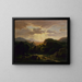 Souvenirs einer Szene in der Nähe von Auerbach - Robert S. Duncanson — gerahmtes Bild an der Wand