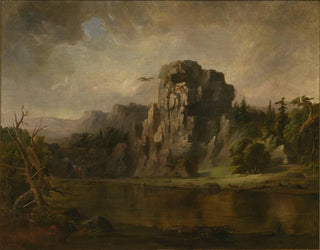 "Voler den Adlerhorst" - Robert S. Duncanson — Ansicht des Kunstwerks