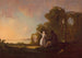 Onkel Tom und die kleine Eva - Robert S. Duncanson — Ansicht des Kunstwerks