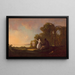 Onkel Tom und die kleine Eva - Robert S. Duncanson — gerahmtes Bild an der Wand