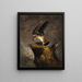 Der Geier und seine Beute - Robert S. Duncanson — gerahmtes Bild an der Wand