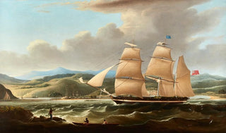 Robert Salmon - Lone British Schooner.webp