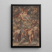 Szene der Bacchanale - Robert Smirke — gerahmtes Bild an der Wand