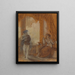 Viola und Olivia - Robert Smirke — gerahmtes Bild an der Wand