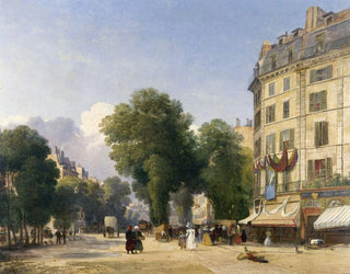 Robert Stanley Colet - Le boulevard des Capucines au dbouch de la rue de la Paix.webp