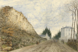 Robert Streatfeild - Spa Germany a road flanked by a high bank.webp