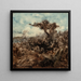 Figur in einem Baum - Robert Swain Gifford — gerahmtes Bild an der Wand