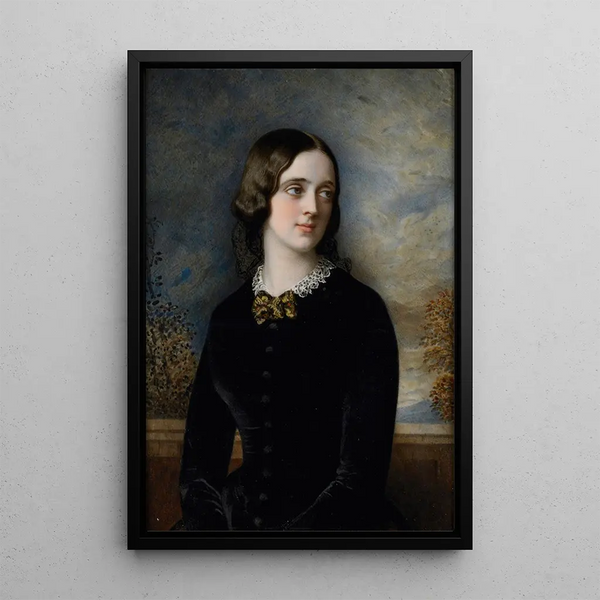 Esther Lady Mansfield - Robert Thorburne — gerahmtes Bild an der Wand