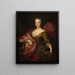 Anne-Marie de Bragelongne - Robert Tournières — gerahmtes Bild an der Wand