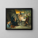 Mise au tombeau - Robert von Langer — gerahmtes Bild an der Wand