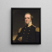 General Winfield Scott - Robert Walter Weir — gerahmtes Bild an der Wand