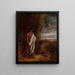 Der letzte der Mohikaner - Robert Walter Weir — gerahmtes Bild an der Wand