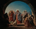 Jesus erweckt Lazarus - Robert Wilhelm Ekman — Ansicht des Kunstwerks