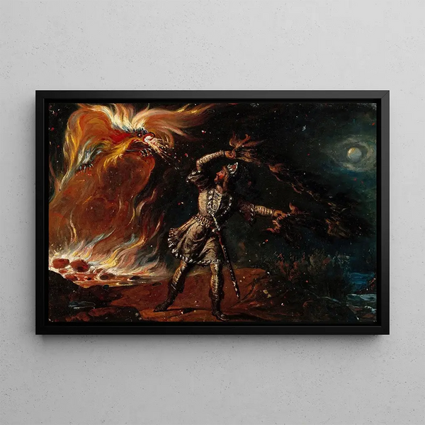 Robert Wilhelm Ekman - Lemminkinen And The Fiery Eagle.webp