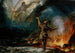 Lemminkäinen am Feuersee Skizze - Robert Wilhelm Ekman — Ansicht des Kunstwerks