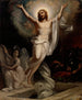 Skizze der Auferstehung Christi vom Altarbild der heutigen Zentralpfarrkirche Pori - Robert Wilhelm Ekman — Ansicht des Kunstwerks