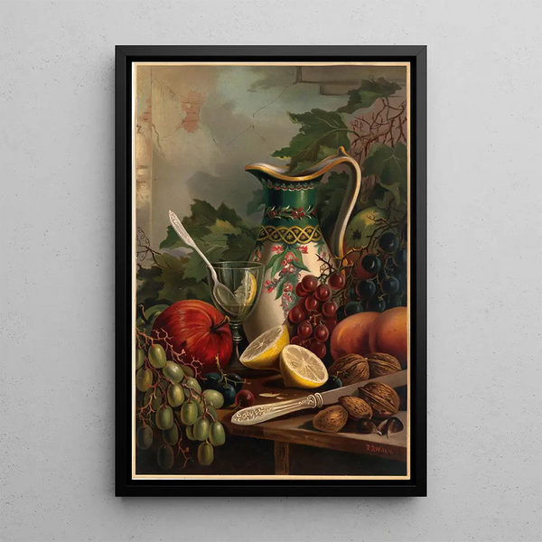 Dessert n° 1 - Robert Wilkie — gerahmtes Bild an der Wand