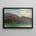 Lac des Quatre-Cantons - Robert Zünd — gerahmtes Bild an der Wand
