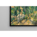 Reproduktion des Gemäldes Rochers, Pins und Meer an der Estaque - Paul Cézanne