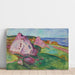 Reproduktion des Gemäldes Rochers rouges près d'Åsgårdstrand - Edvard Munch