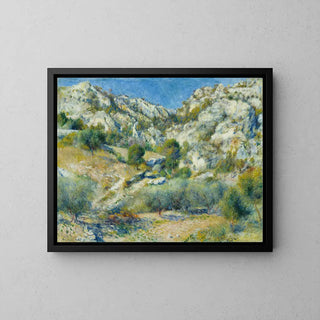 Felsklippen in L'Estaque - Pierre-Auguste Renoir