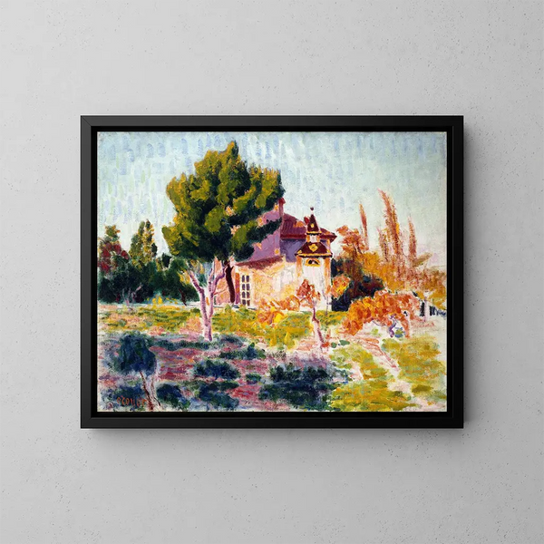 Das Rose des Himmels Cassis - Roderic O'Conor — gerahmtes Bild an der Wand