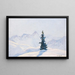 Die Arosa-Horn - Rodolfo Olgiati — gerahmtes Bild an der Wand