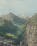 Eine alpine Tal - Rodolphe Léon Berthoud — Ansicht des Kunstwerks