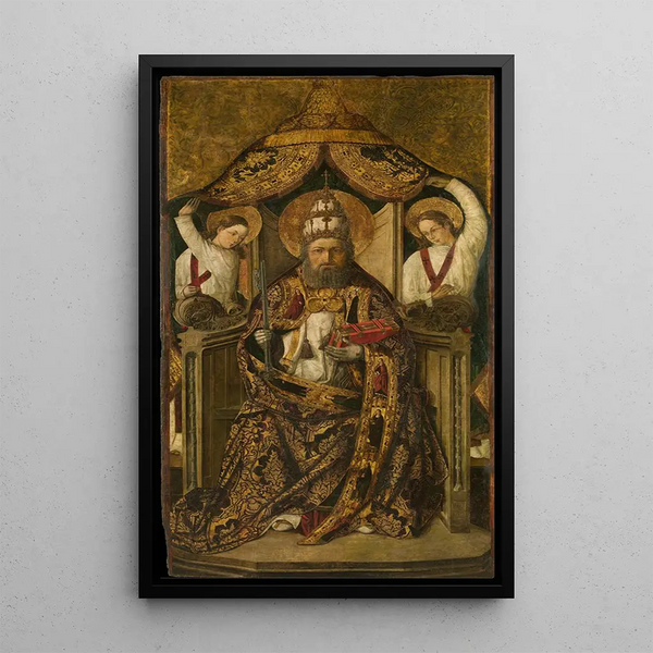 Saint Pierre en majesté - Rodrigo de Osona — gerahmtes Bild an der Wand