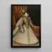 Portrait von Isabel de Bourbon - Rodrigo de Villandrando — gerahmtes Bild an der Wand