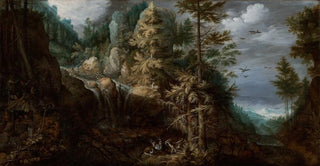 Roelant Savery - Landscape with the Temptation of Saint Anthony.webp
