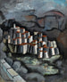 Stadtbild französische Stadt auf einem Hügel - Roger de La Fresnaye — Ansicht des Kunstwerks
