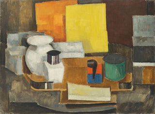 Naturmorte im gelben Quadrat - Roger de La Fresnaye — Ansicht des Kunstwerks