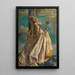 Saint Augustin en extase - Romain Looymans — gerahmtes Bild an der Wand