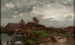 Landschaft Cottages am Wasserufer - Roman Kazimierz Kochanowski — Ansicht des Kunstwerks