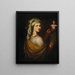 Eine Allegorie der Skulptur - Schule von Rom — gerahmtes Bild an der Wand