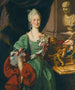 Portrait einer edlen Frau - Schule von Rom — Ansicht des Kunstwerks