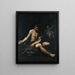 Saint Jean-Baptiste - Schule von Rom — gerahmtes Bild an der Wand