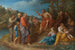 Saint Jean-Baptiste predigt - Schule von Rom — Ansicht des Kunstwerks