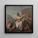 Rom als Herrscherin der Welt - Nicolai Abildgaard — Wandpräsentation des Kunstwerks