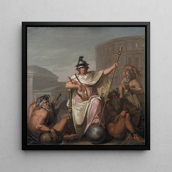Rome comme souveraine du monde - Nicolai Abildgaard
