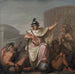 Rom als Herrscherin der Welt - Nicolai Abildgaard — in einem Innenraum präsentiert