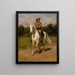 Colonel William F. Cody Buffalo Bill - Rosa Bonheur — gerahmtes Bild an der Wand