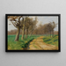 Die Ebene und die Felder - Rosa Bonheur — gerahmtes Bild an der Wand