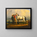 Das graue Pferd - Rosa Bonheur — gerahmtes Bild an der Wand