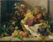 Stillleben mit Früchten und Blumen - Rosalia Amon — Ansicht des Kunstwerks