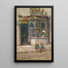 Atelier der Schuhmacher an der Lancelot Place, Knightsbridge - Rose Barton — gerahmtes Bild an der Wand