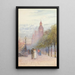 Palais de Westminster et Westminster - Rose Barton — gerahmtes Bild an der Wand